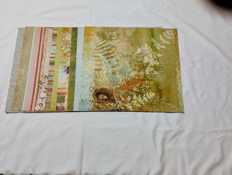 Scrapbook Paper 12x12 ;  65 -110 lb / 175- 300 gsm!