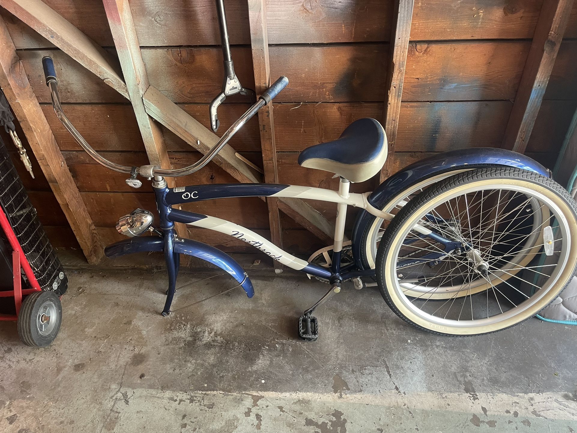 26 Inch Aluminum Beach Cruiser Bicycle
