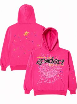 Sp5der P*NK V2 HOODIE