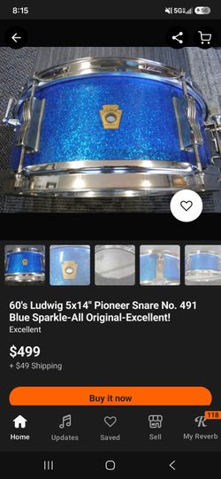 Ludwig pionner snare