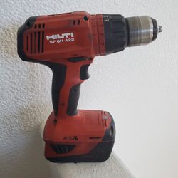 Hilti Drill W/  Battery 