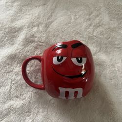 Red M&M Mug
