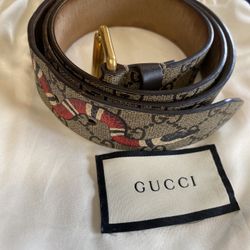 Gucci Kingsnake Belt