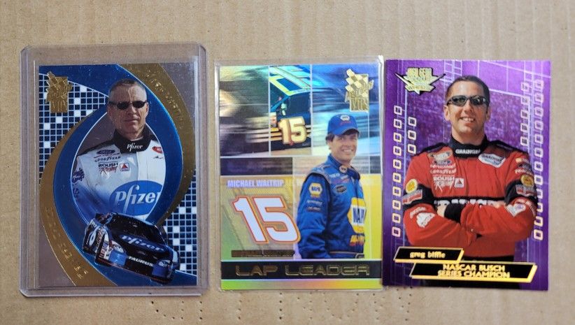 2003 NASCAR 19 Insert card Lot