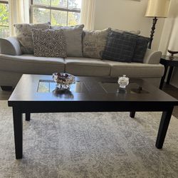 Couch and coffee table