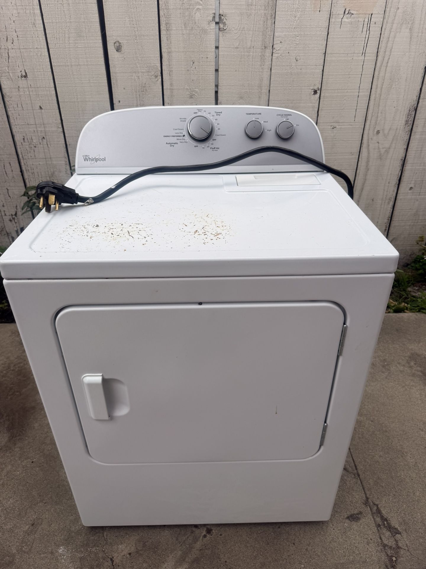 Whirlpool Electric Dryer – Works Great – Ready to Use – $200 OBO