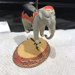 The Golden Age Of The Carousel Looffs Elephant Ceramic Figure 5”