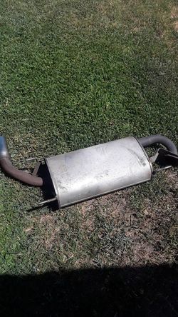 Miata stock exhaust muffler