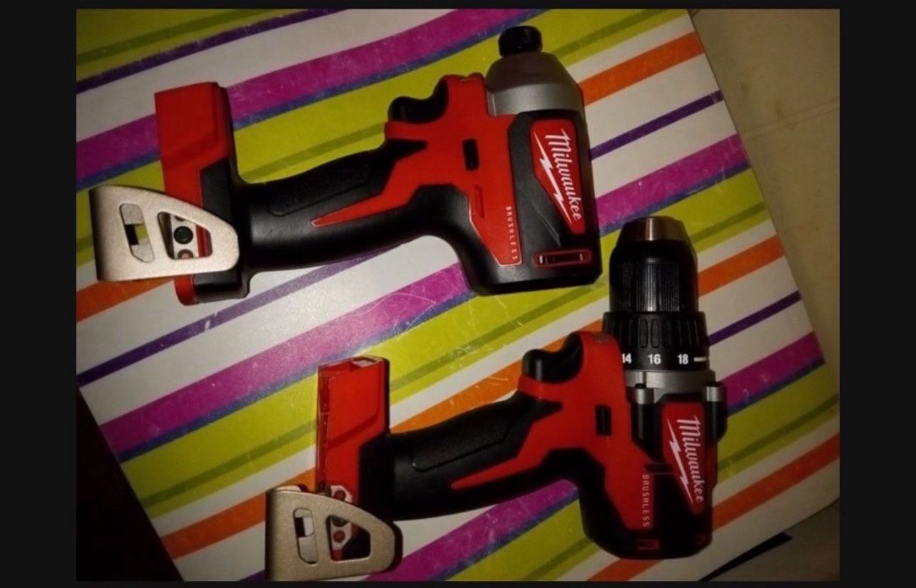 Drills Brushless Tool Only Both For $ 130
