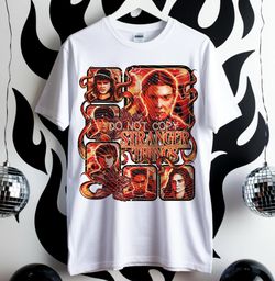 Stranger Things Character Panel T-Shirt