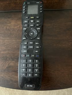 UNIVERSAL MX 780 REMOTE CONTROL