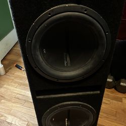 Phoenix Gold 12in Subs with Amp 