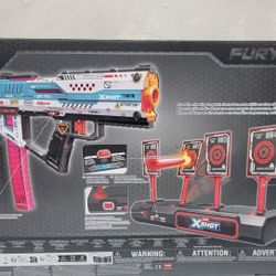2 Pack Zuru X-Shot Pro Fury-X Battle Blasters w/ Electronic Target System NEW