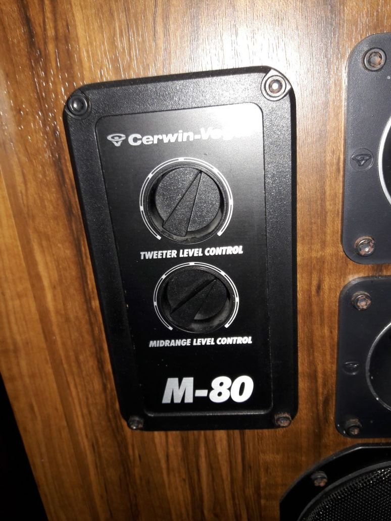 Cerwin vega hot sale m80