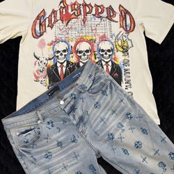 Godspeed X Purple Jeans