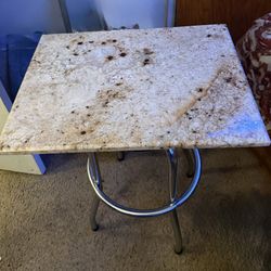Beautiful Granite Table Top - Colonial Cream 22 3/4 X 17 1/2 