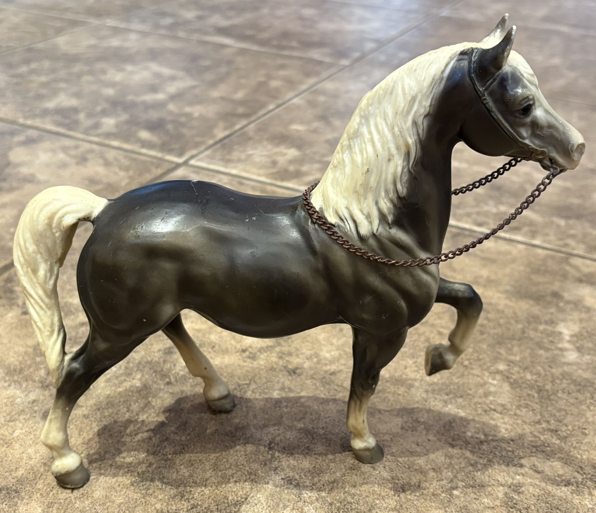 Vintage Breyer Western Prancing Horse Figurine