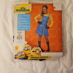 Girls Minion Costume