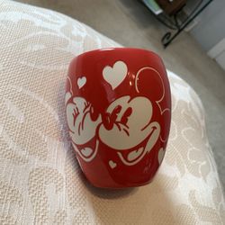 Walt Disney Mickie Minnie Coffee Mug-new