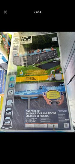 New huge Above Ground Pool ***IMPORTANT*** pool liner NOT included