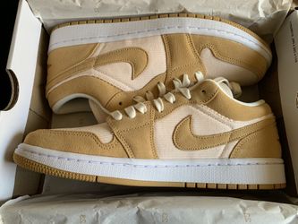 Jordan 1 Low Twine Orange Quartz Corduroy