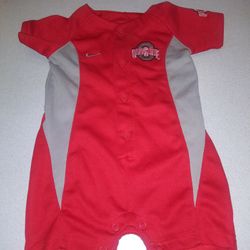18 MONTH OHIO STATE NIKE ONE PIECE JERSEY