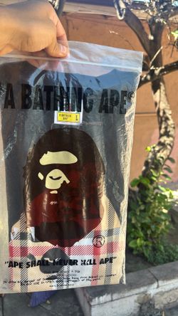 BAPE A Bathing Ape Check by Bathing Tee