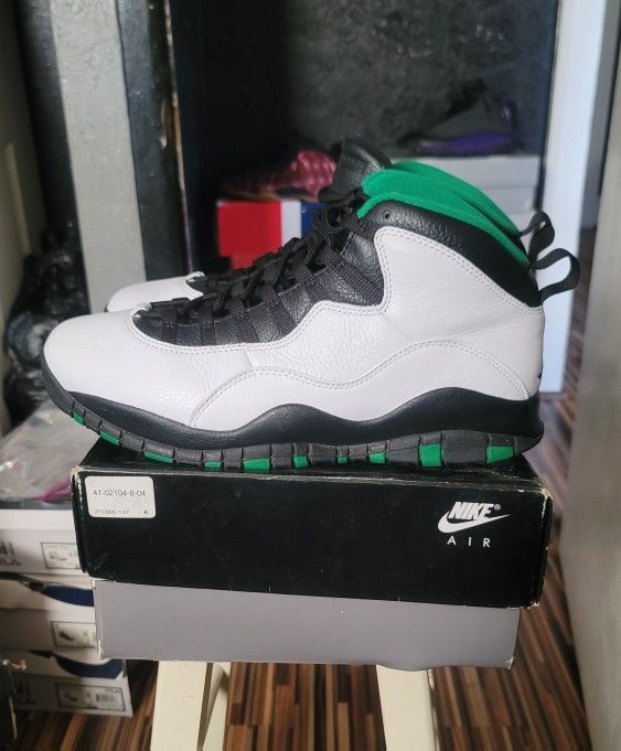 Jordan 10 Seattle Great Cond. Sz 11 $135