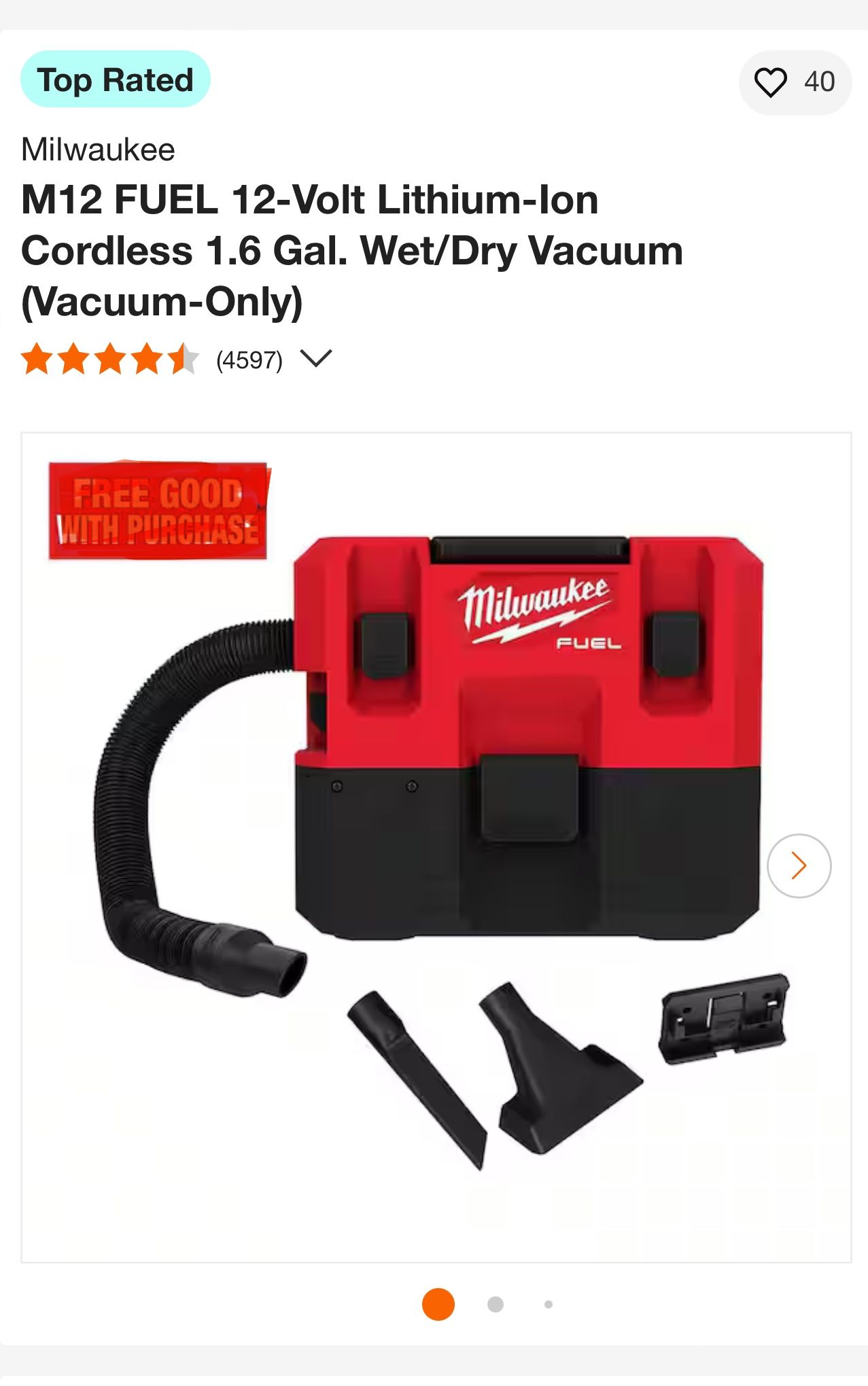 M12 Fuel Vacuum Milwaukee 12v Vacuum Review Milwaukee 0960-20AT