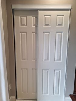 Interior pantry or closet doors 48x80 bypass