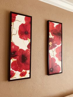 (2) Canvas Art