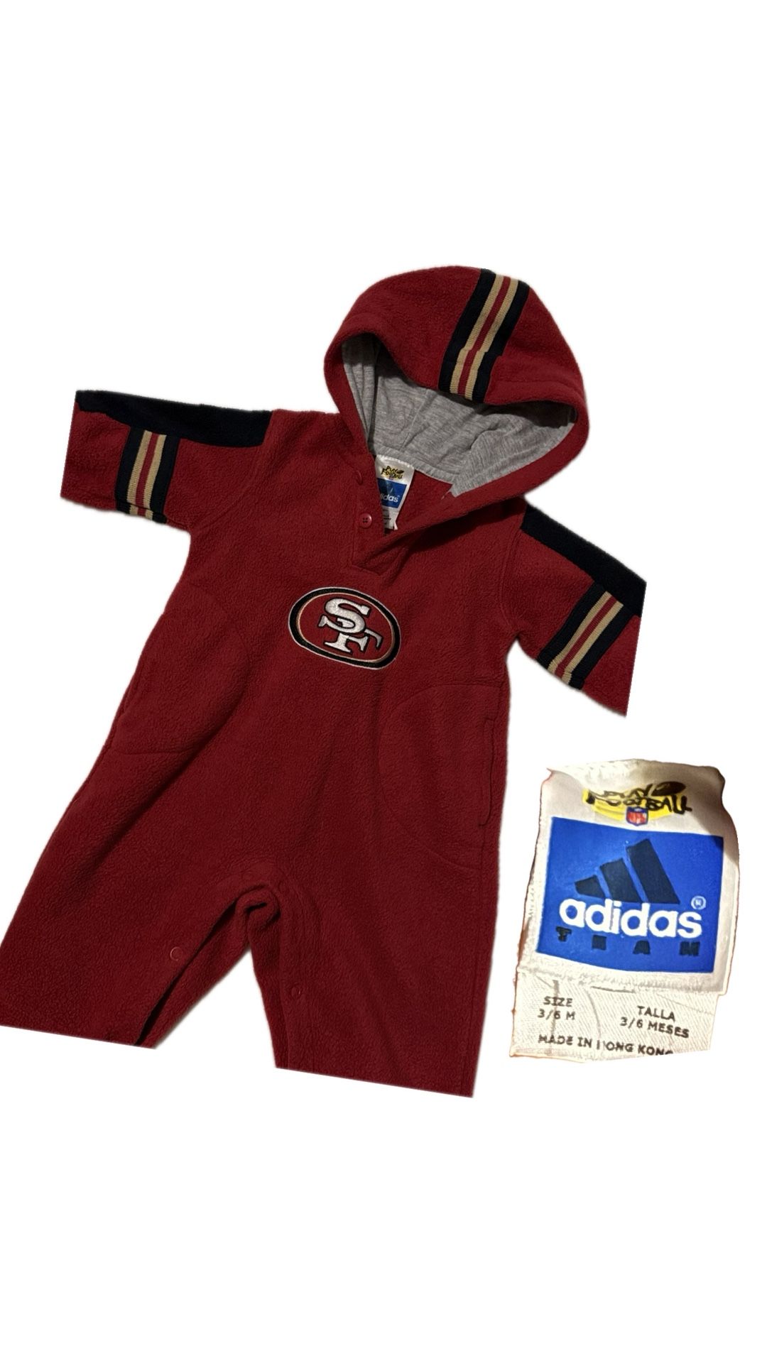 49ers Vintage Romper
