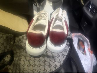 Red and white mcqueens