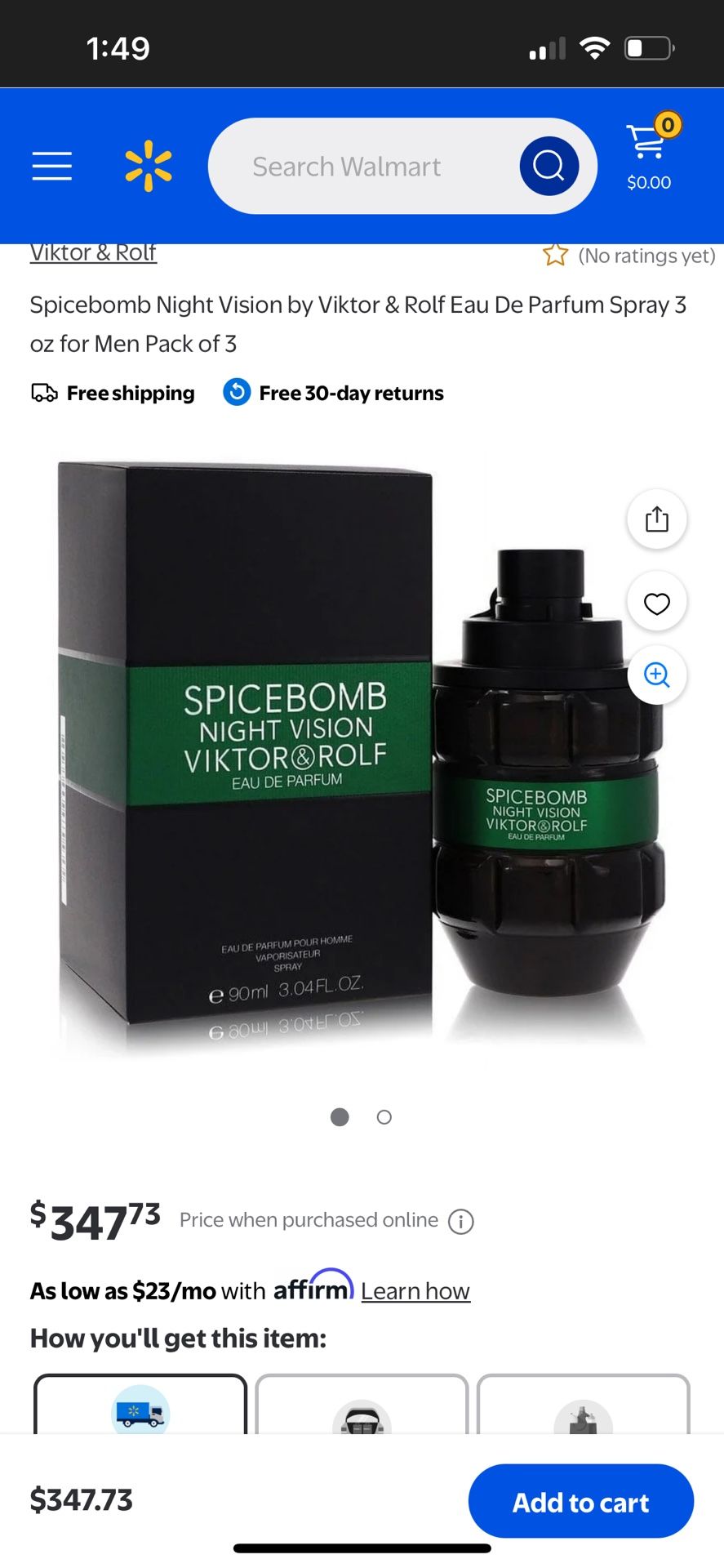 Spice Bomb Night Vision