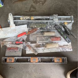 Masonry Tool Lot
