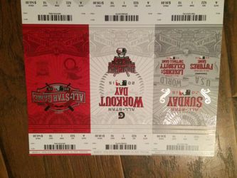 2015 all star game ticket strips