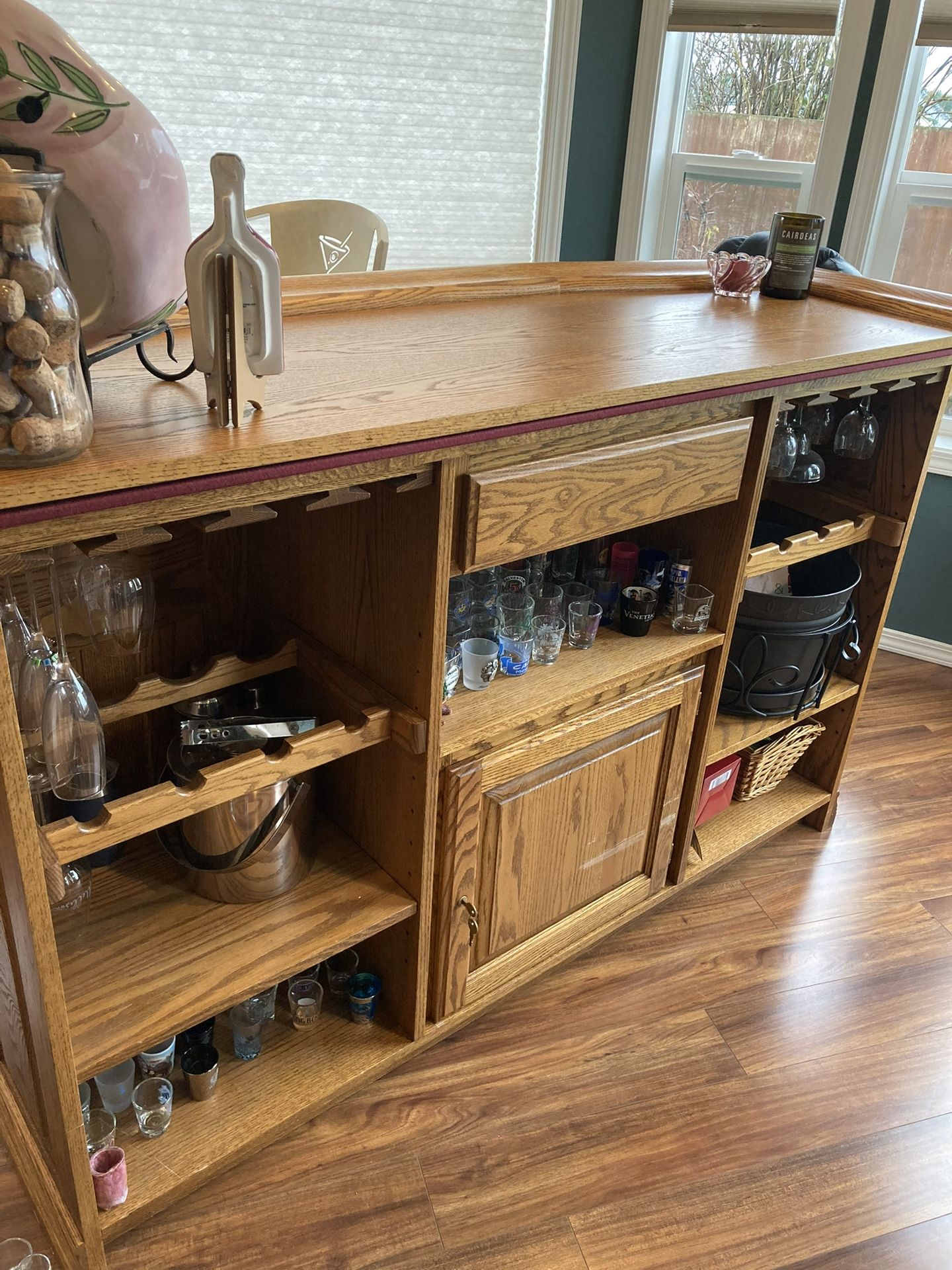 Custom Bar / Blackjack Table With Chairs
