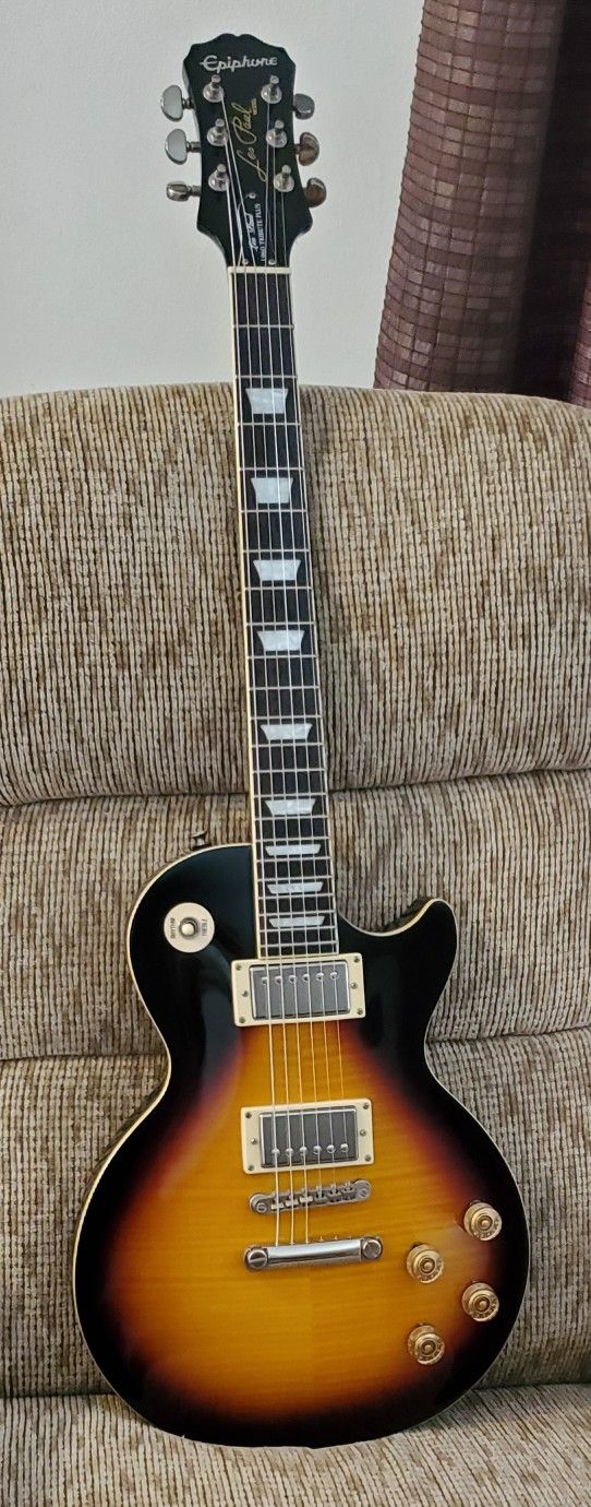 Epiphone Les Paul 1960 Tribute Plus, Vintage Sunburst Finish! Made in 2014. Gibson USA 57