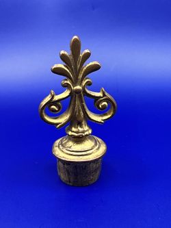 Vintage Brass Lamp Furniture Topper Finial