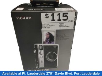 Fujifilm Fi038 Black Instant Film Camera