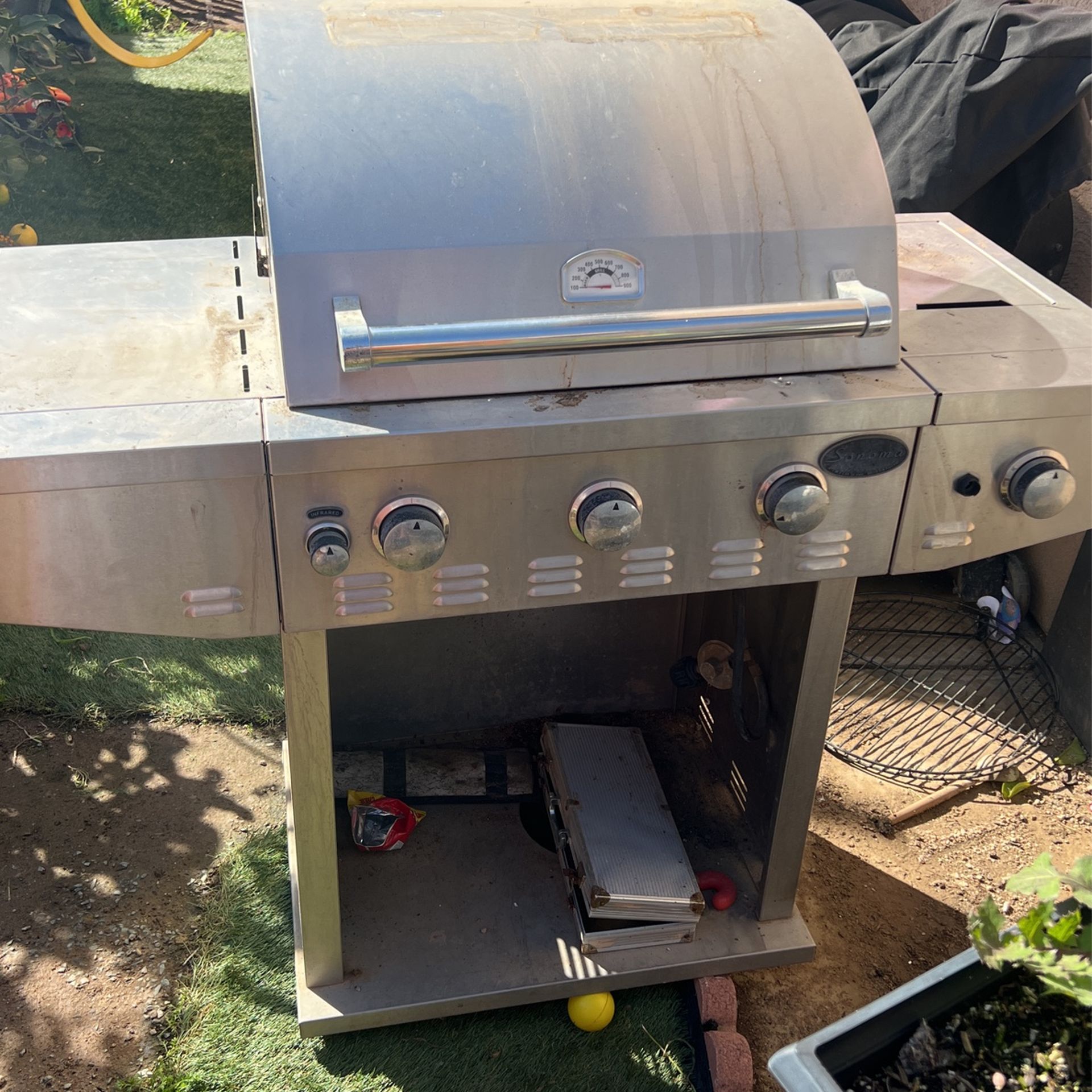 Gas Bbq Grill Sonoma Platinum