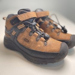 Keen Kids Targhee IV Waterproof Hiking Boots, Size US 12