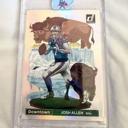 Josh Allen 2022 Donruss downtown 