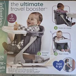 Infant travel booster