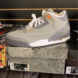 Jordan 3 Cool Grey Size 11