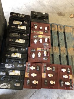 Golf car batteries