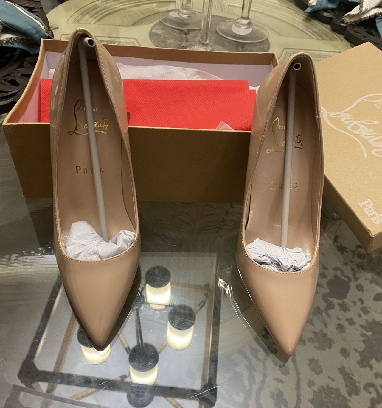 New Women Fashion Heels Sizes 7-10 (Available In Nude, Black And Red)