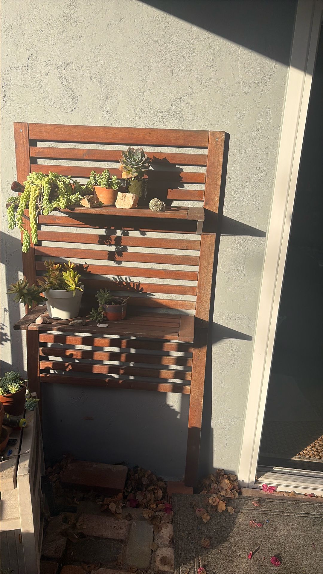Wood Shelves With Box