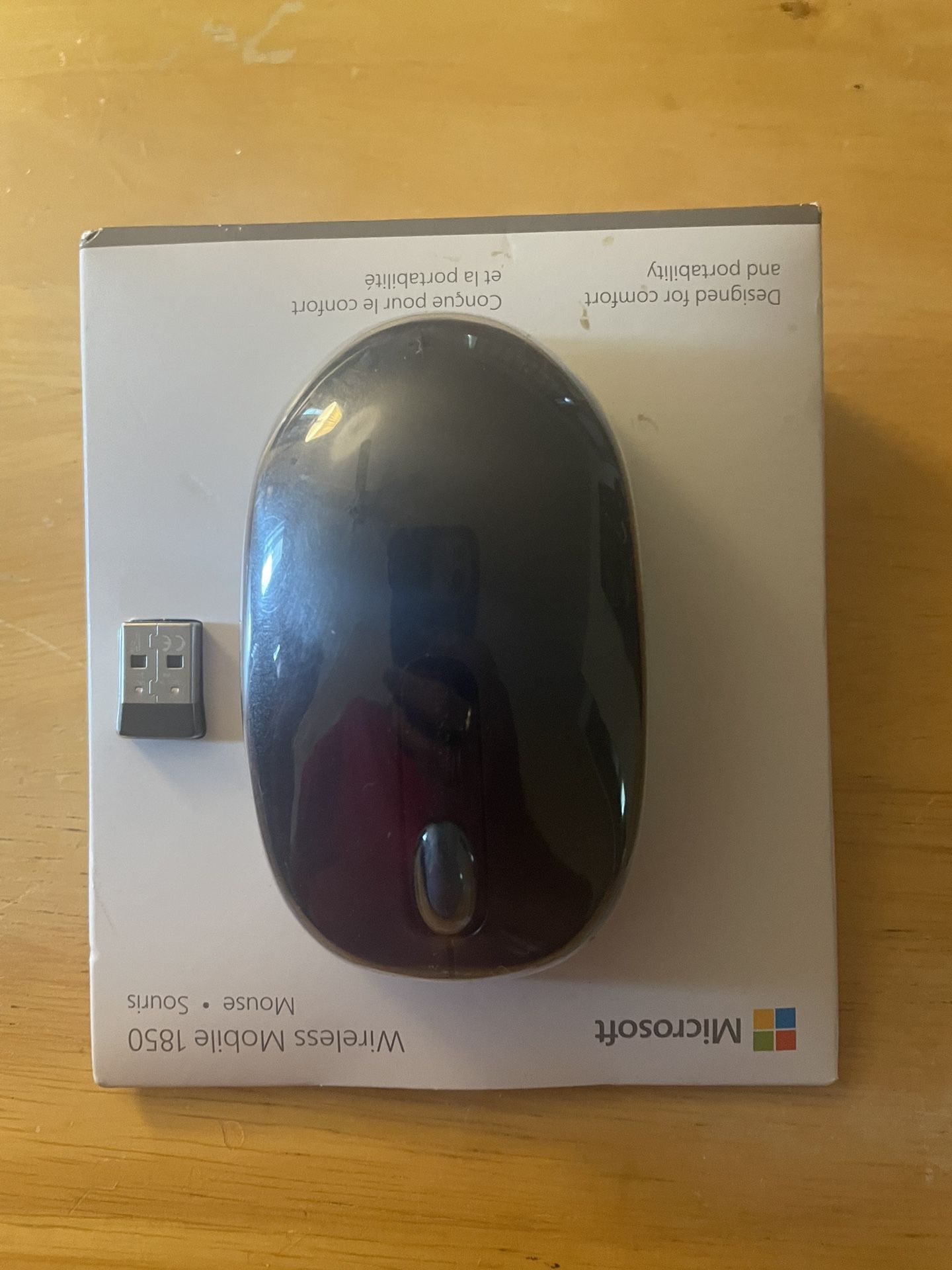 Microsoft Wireless Mobile 1850 Mouse Design For Comfort And Portability Brand New Inbox