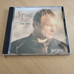 Desert Rose by Sting (ft. Cheb Mami) CD & Case